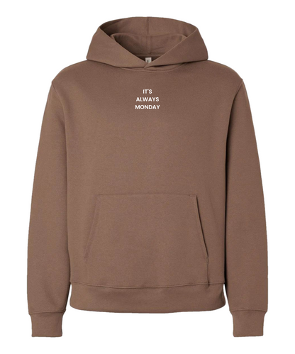 The Monday Unisex Hoodie Brown