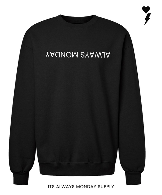 Flip The Script Crewneck Sweater