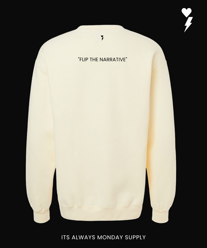 Flip The Script Crewneck Sweater