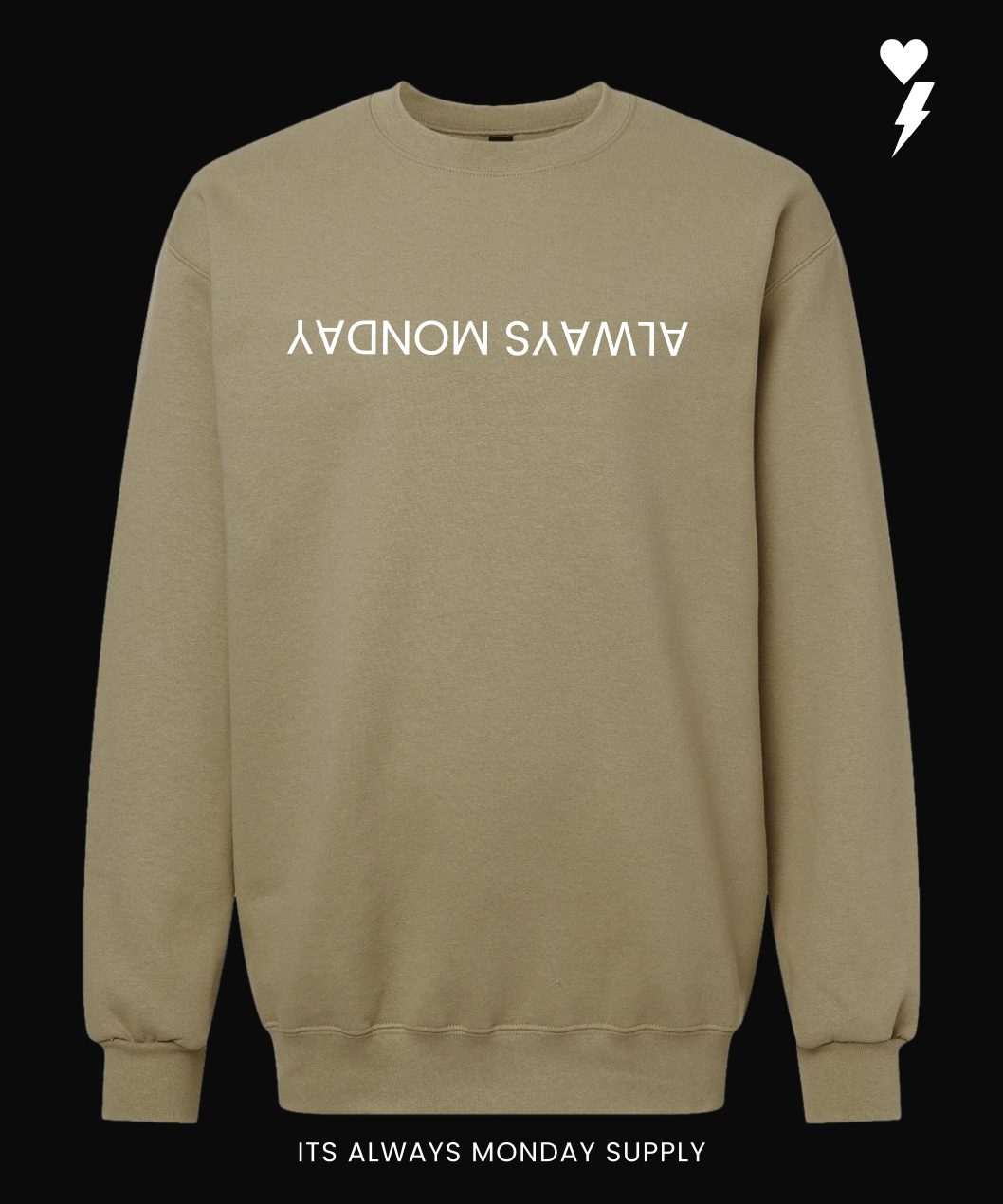 Flip The Script Crewneck Sweater