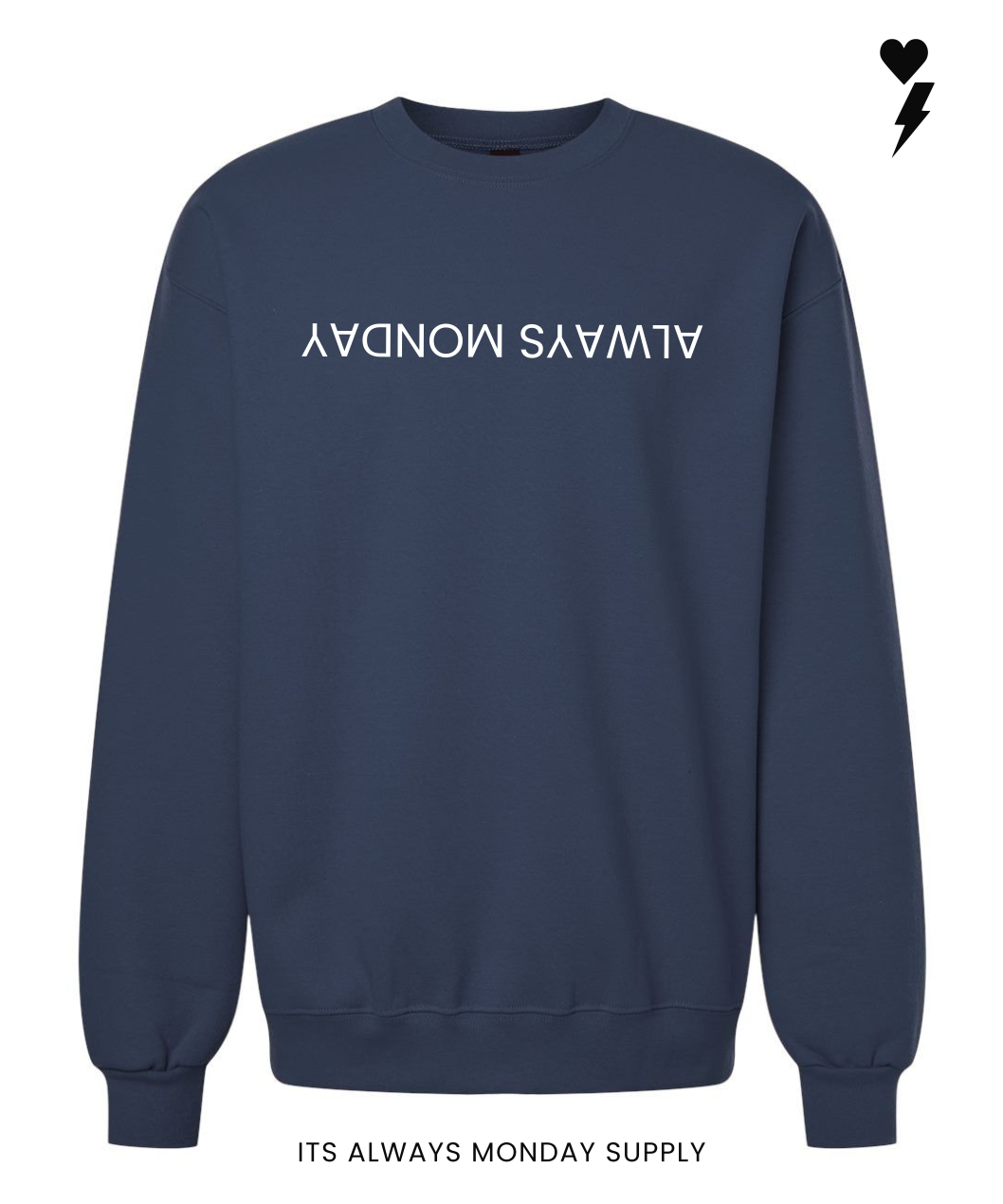 Flip The Script Crewneck Sweater